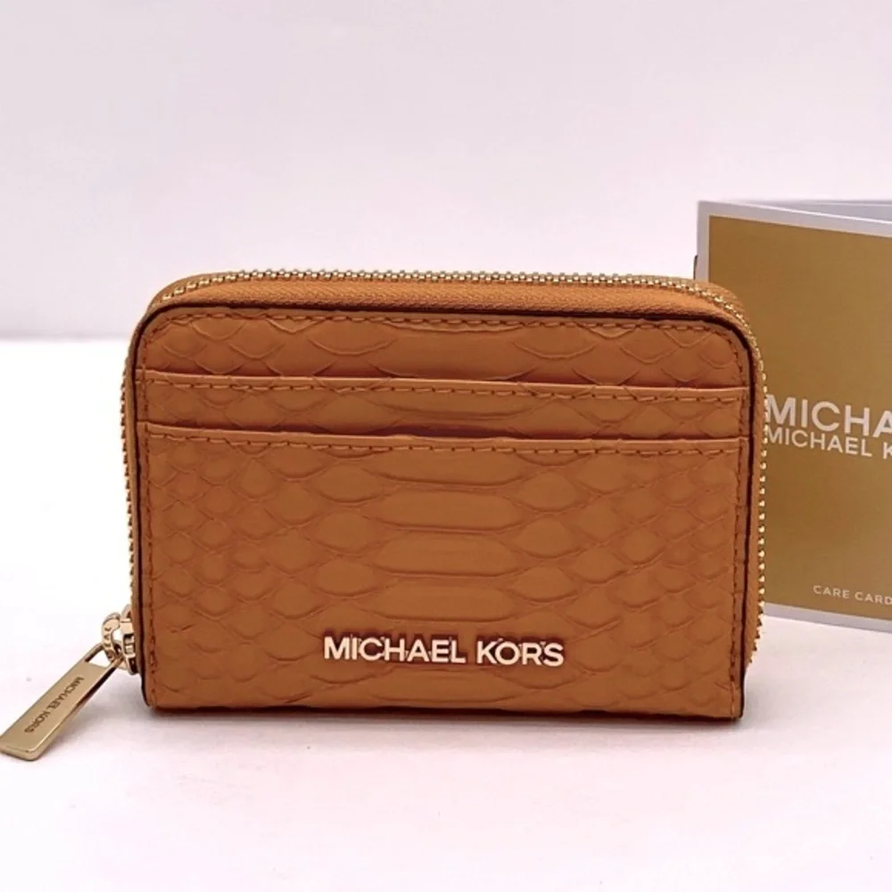 Michael Kors Jet Set Travel Card Case Walllet